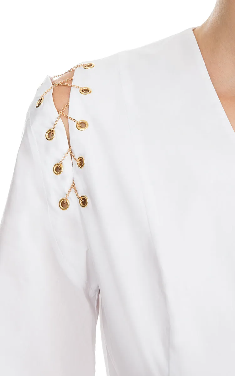 Long Sleeve Cotton Dress