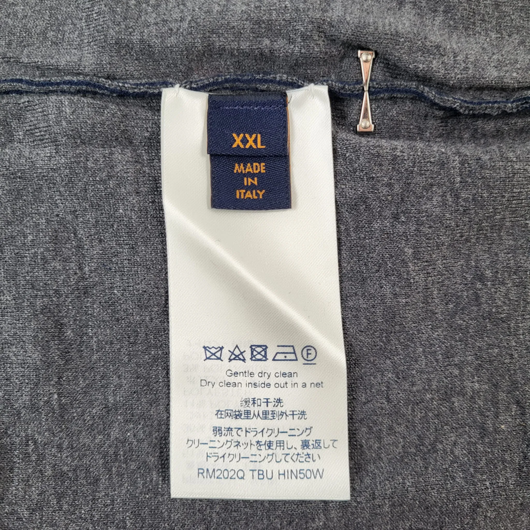LVSE Drop Needle Monogram Bomber Jacket