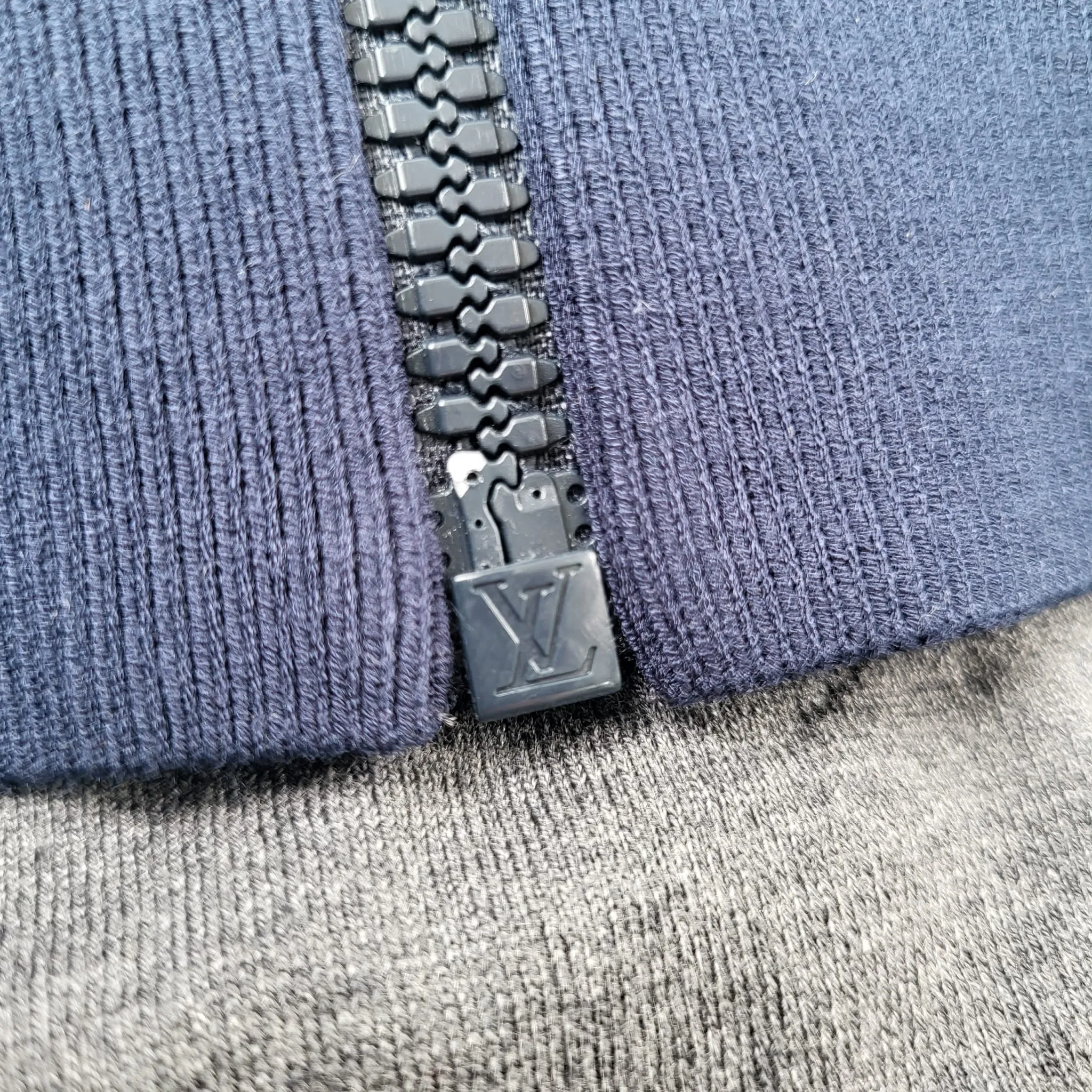 LVSE Drop Needle Monogram Bomber Jacket