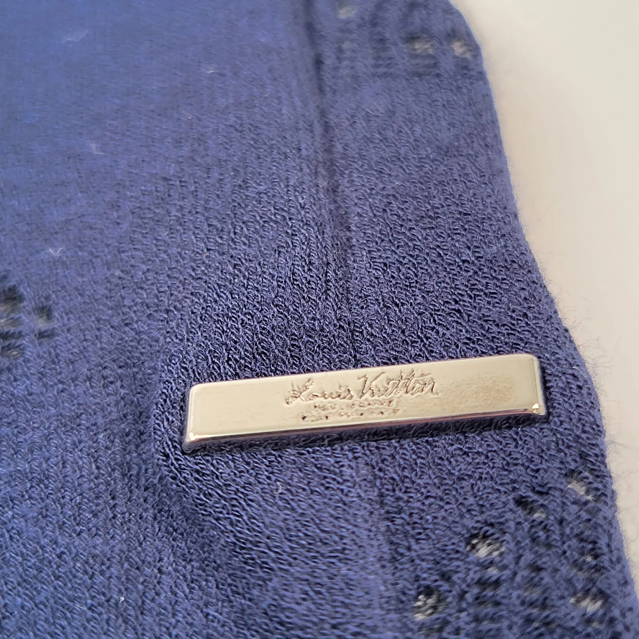 LVSE Drop Needle Monogram Bomber Jacket