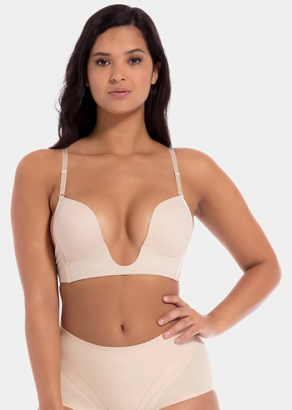 Magic Bodyfashion V-Bra in Latte