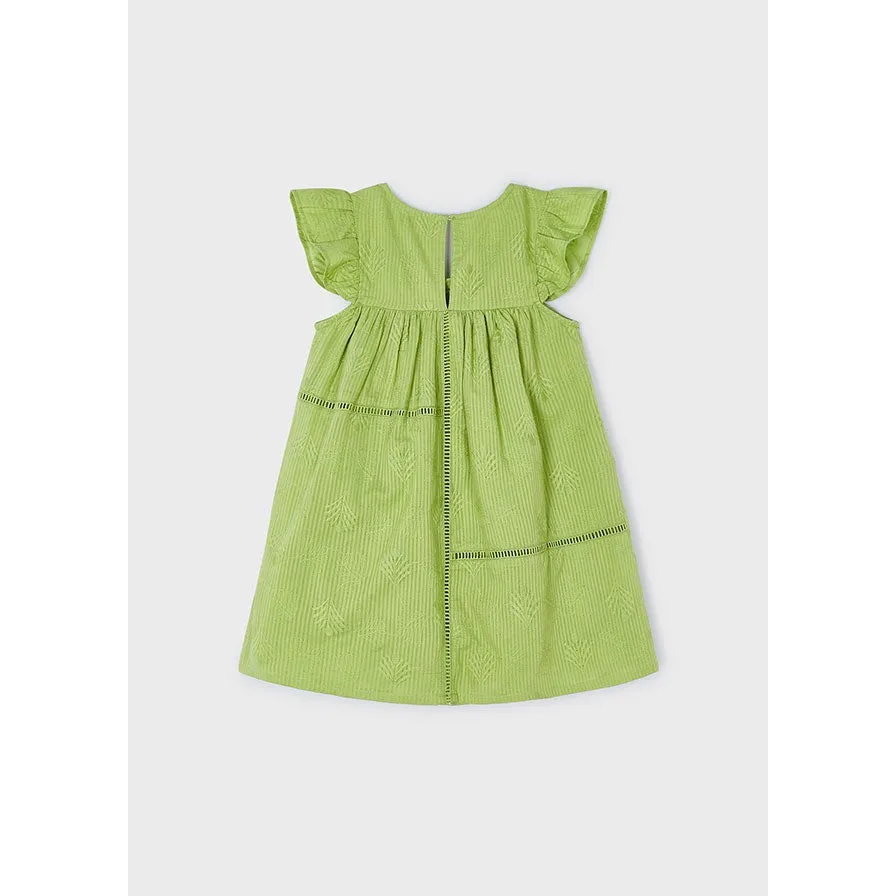 Mayoral Apple Embroidered Dress