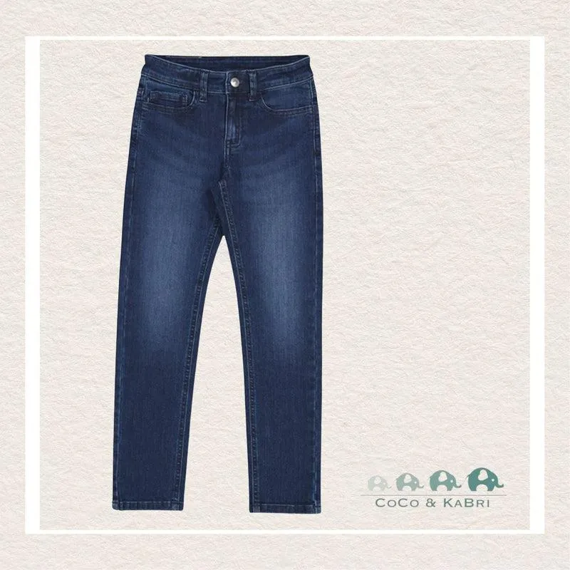 *Mayoral: Boys Basic slim fit trousers - Dark