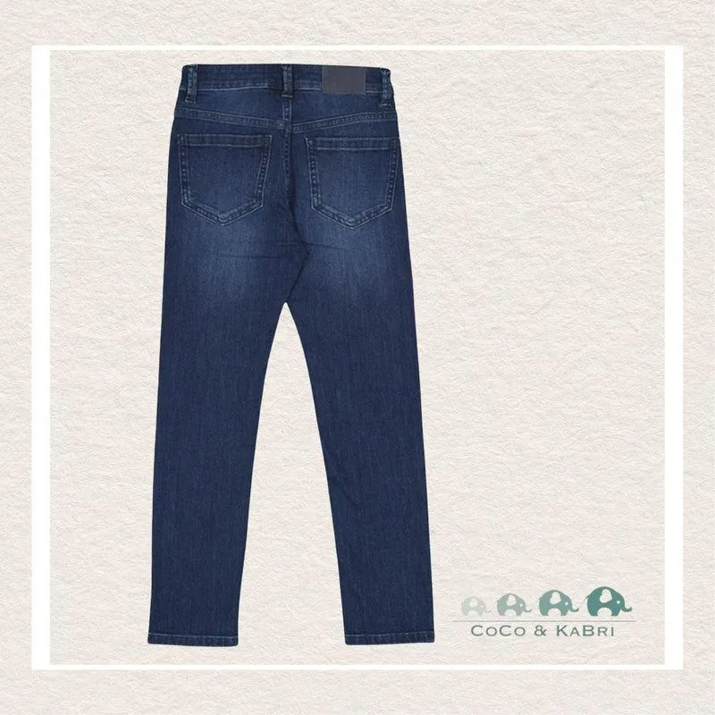 *Mayoral: Boys Basic slim fit trousers - Dark