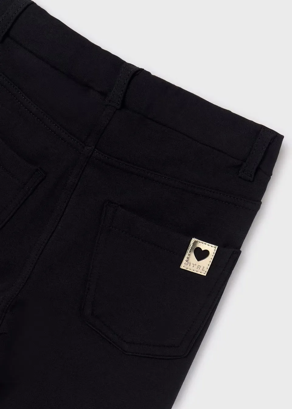Mayoral Older Girls Fleece Trousers 7511 Black