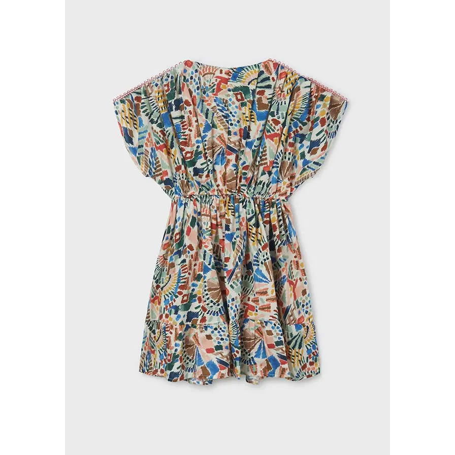 Mayoral Printed Cotton Dress