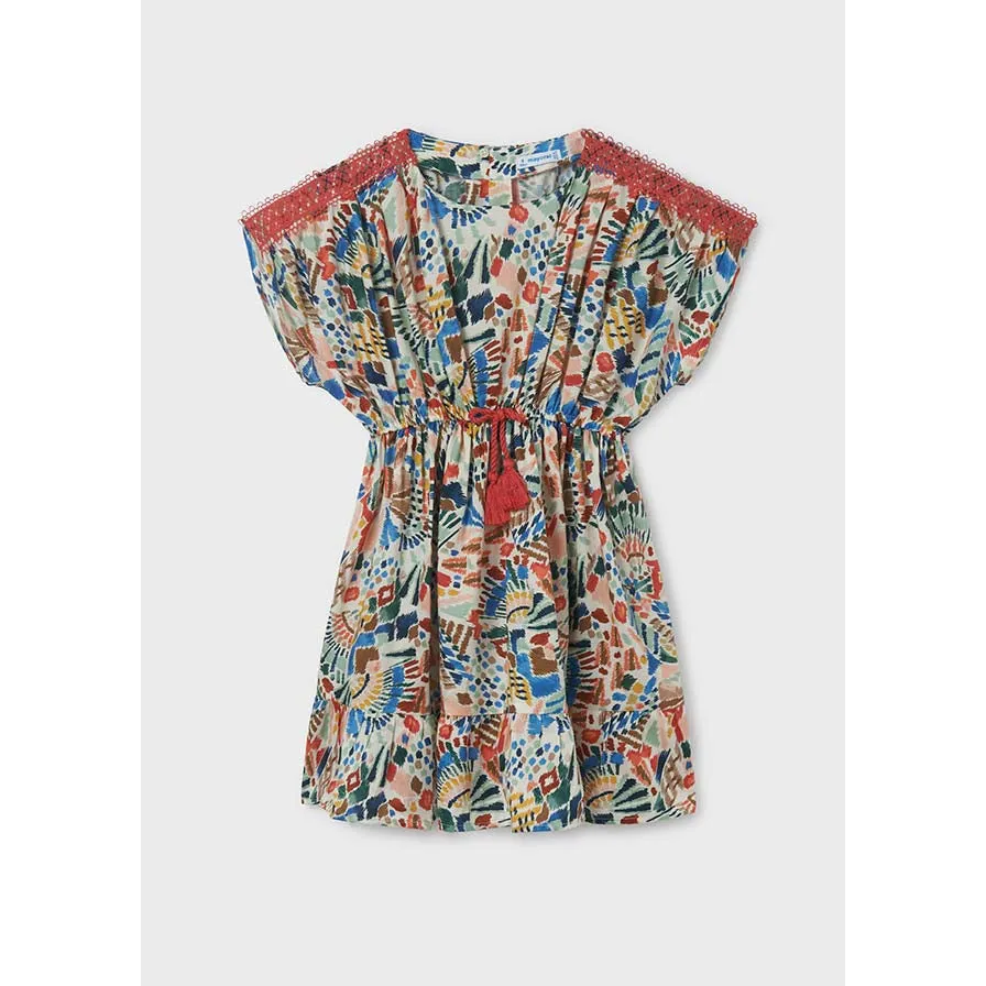 Mayoral Printed Cotton Dress