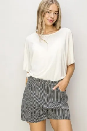Modal Dolman Round Neck Top