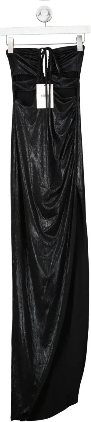 Nookie Black Dynasty Maxi Dress UK S