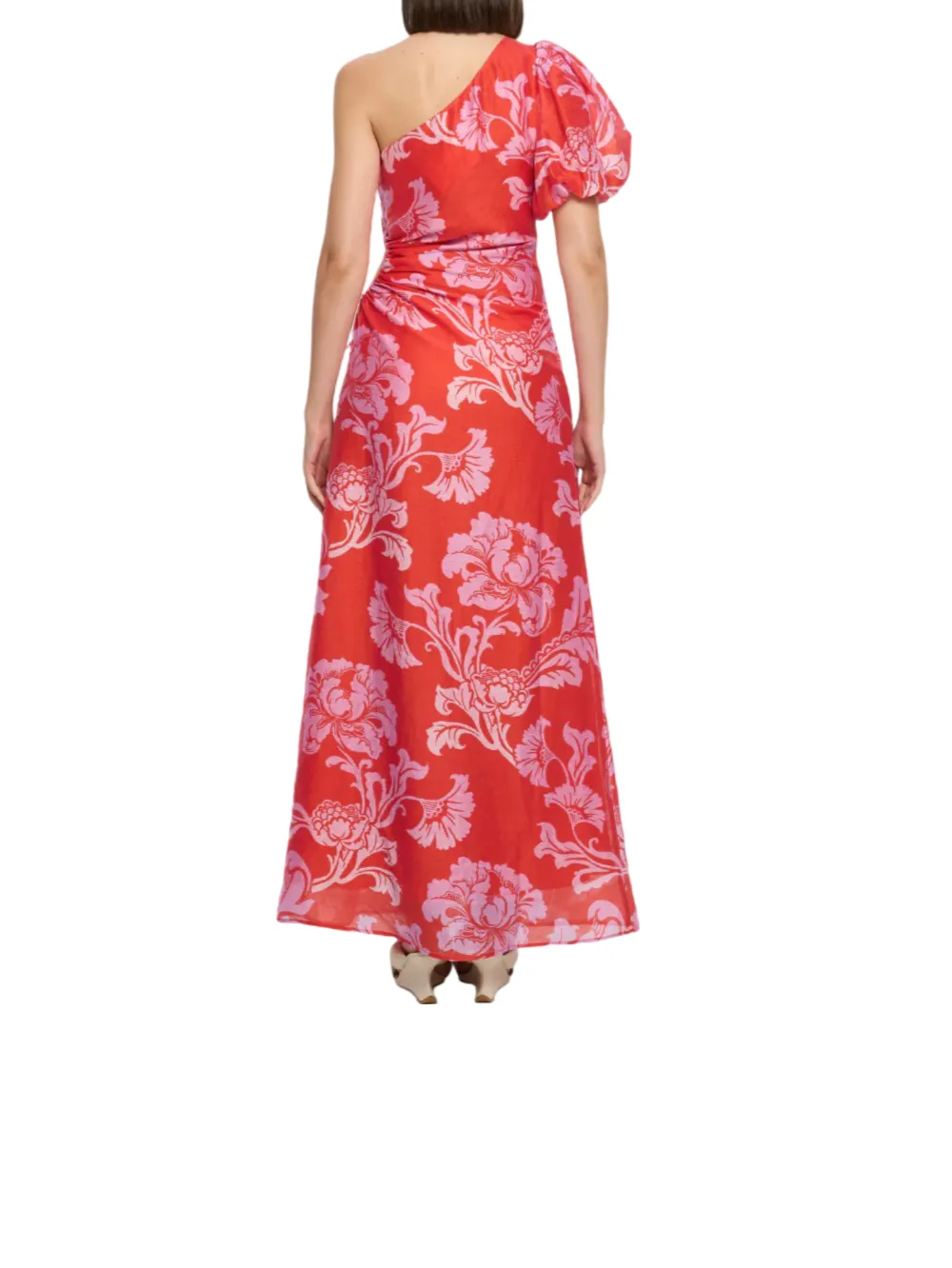 Olina One Shoulder Maxi Dress