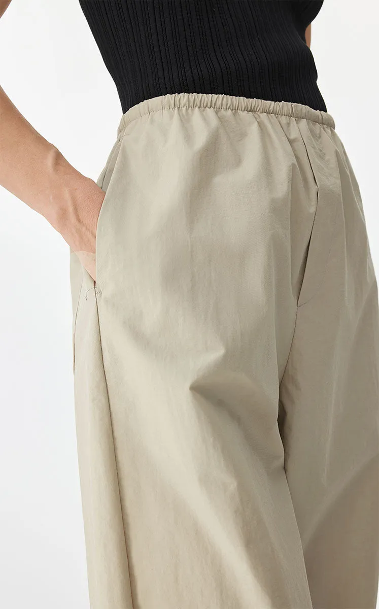 Pants / JNBY Wide-Legged Cropped Pants