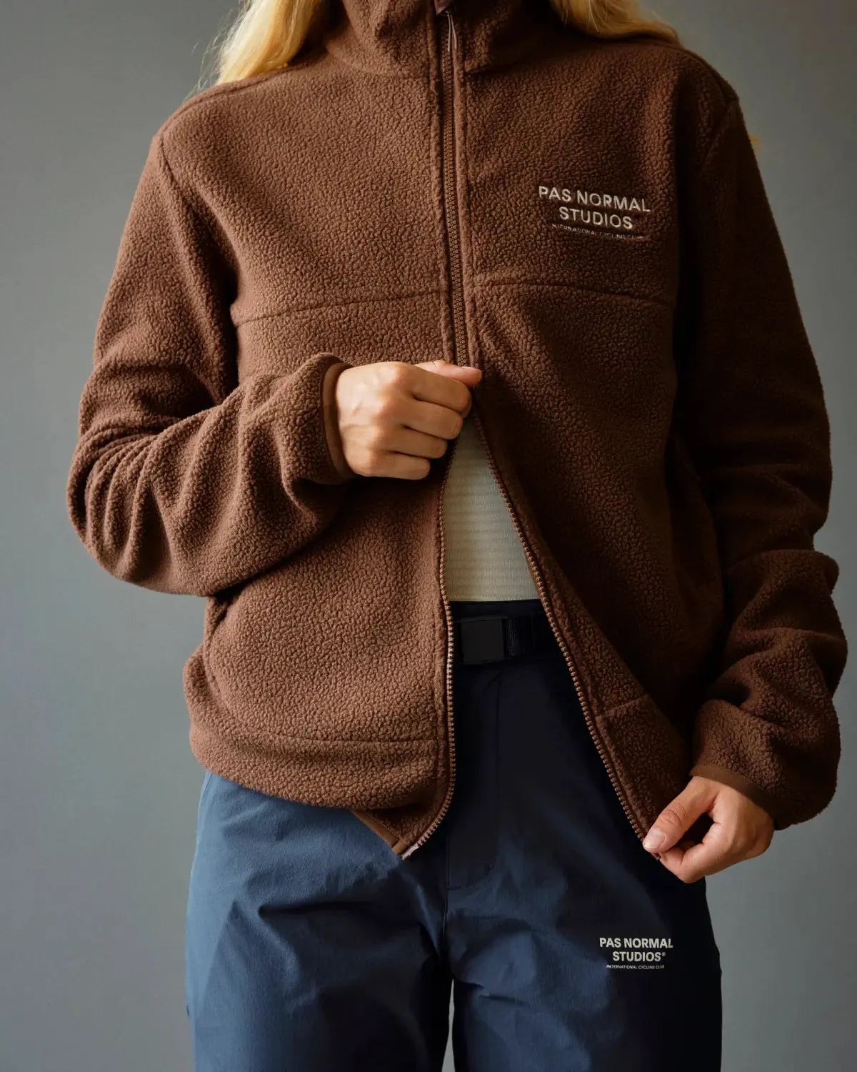 Pas Normal Studios - Off-Race Fleece Jacket - Bronze