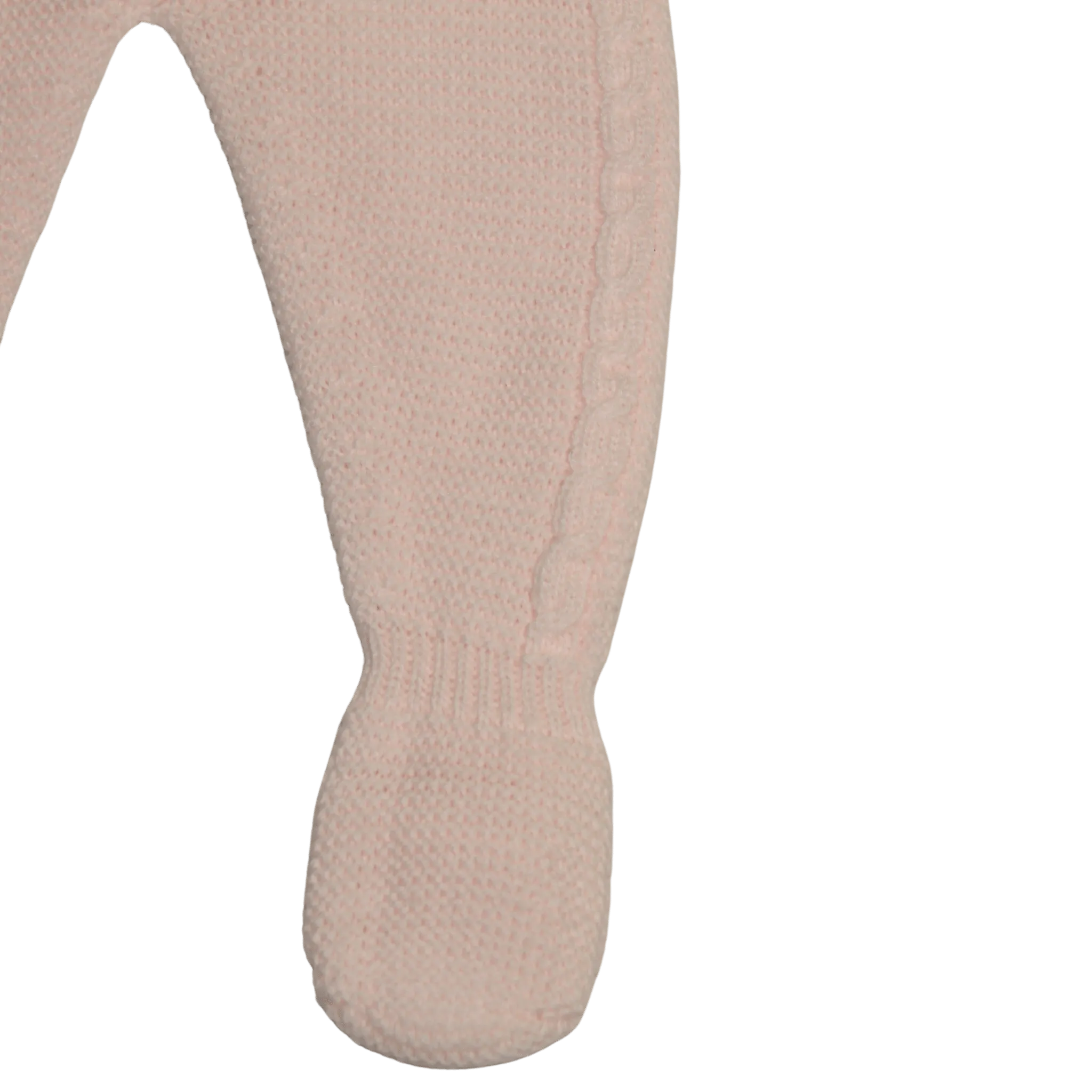 Pink Cable Knit Trousers