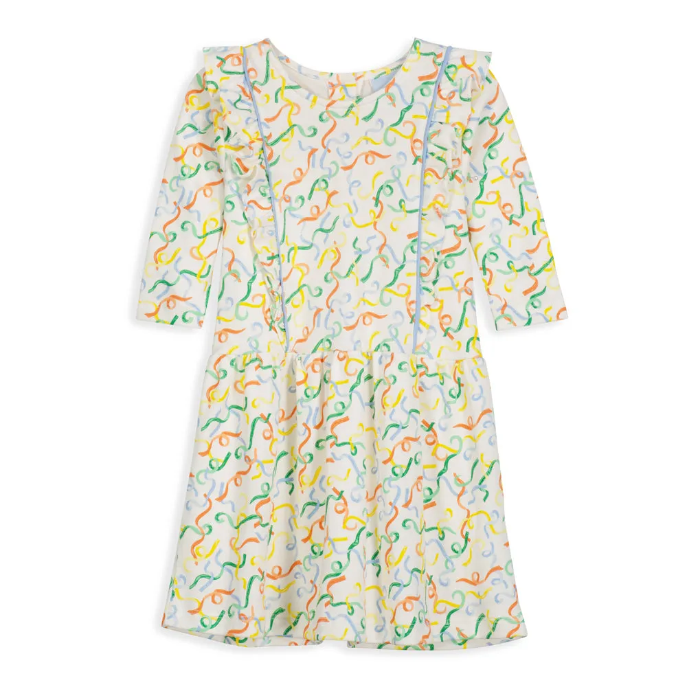 Printed Pima Louise Dress -- Jubilee