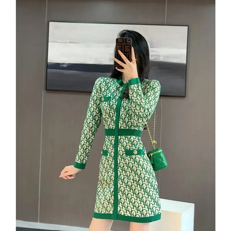Printing Knitting Dresses