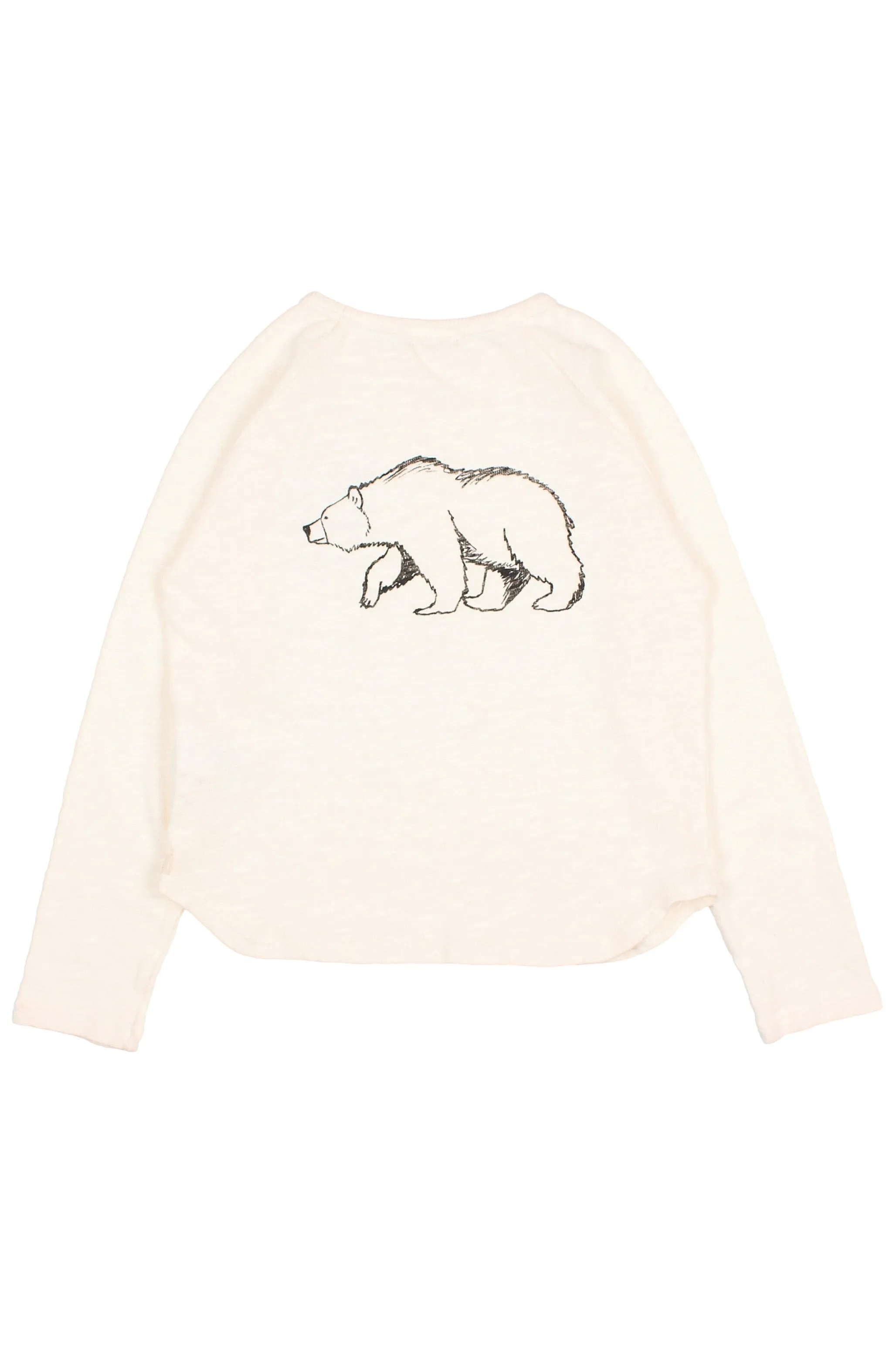"Benno" Ivory Bear Top