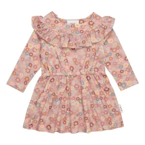 Rainbow Flower Bear Frill Dress