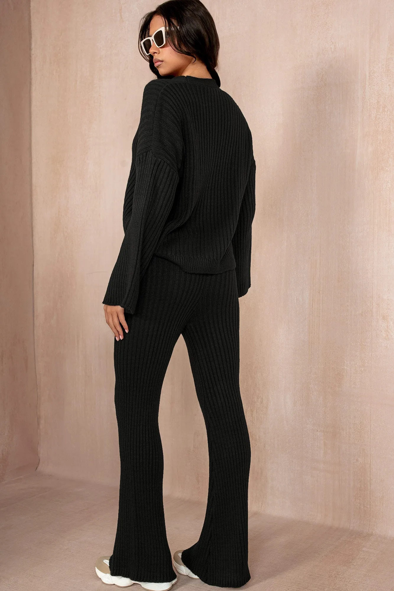Ramona Black Knit Co Ord