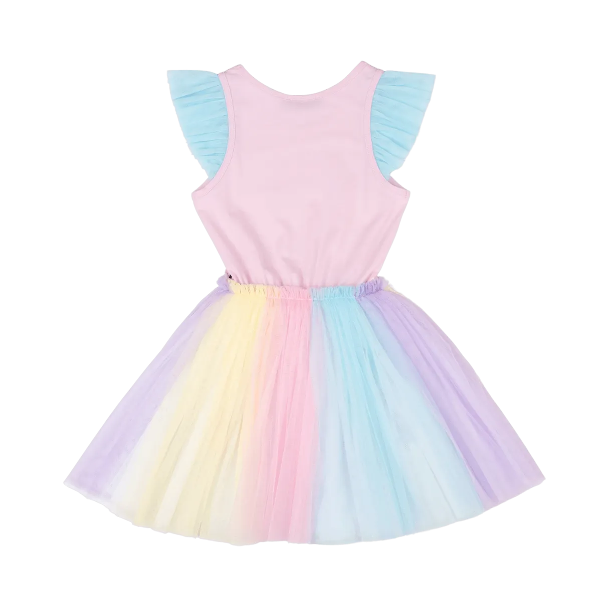 ROCK YOUR BABY UNICORN RAINBOW SINGLET DRESS