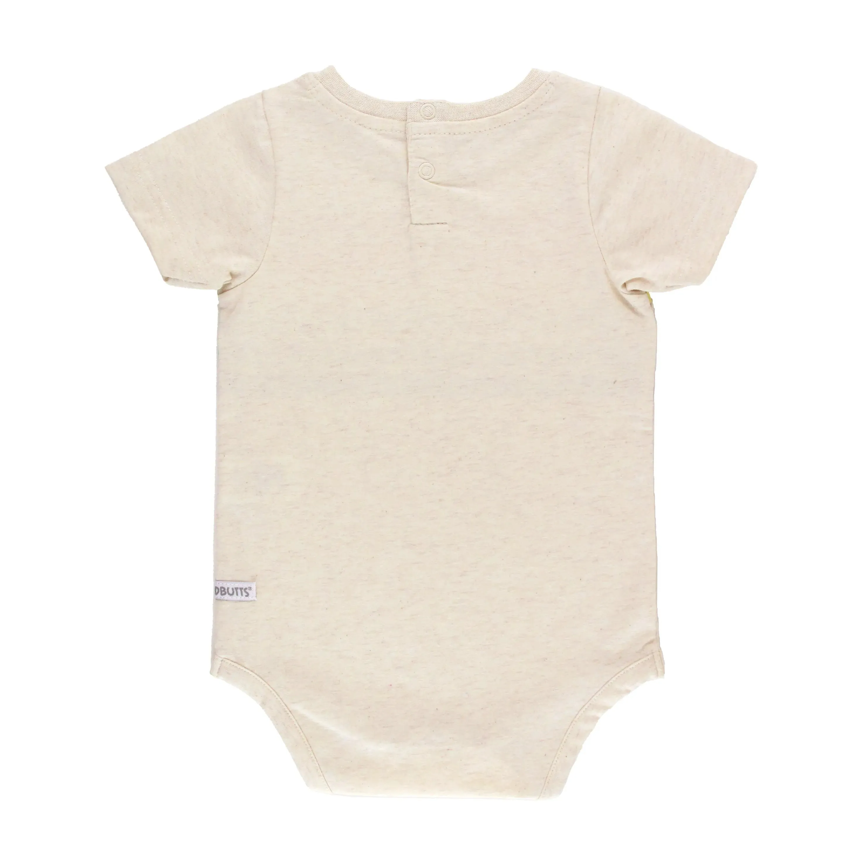 RuggedButts Good Vibes Stripe Short Sleeve Bodysuit