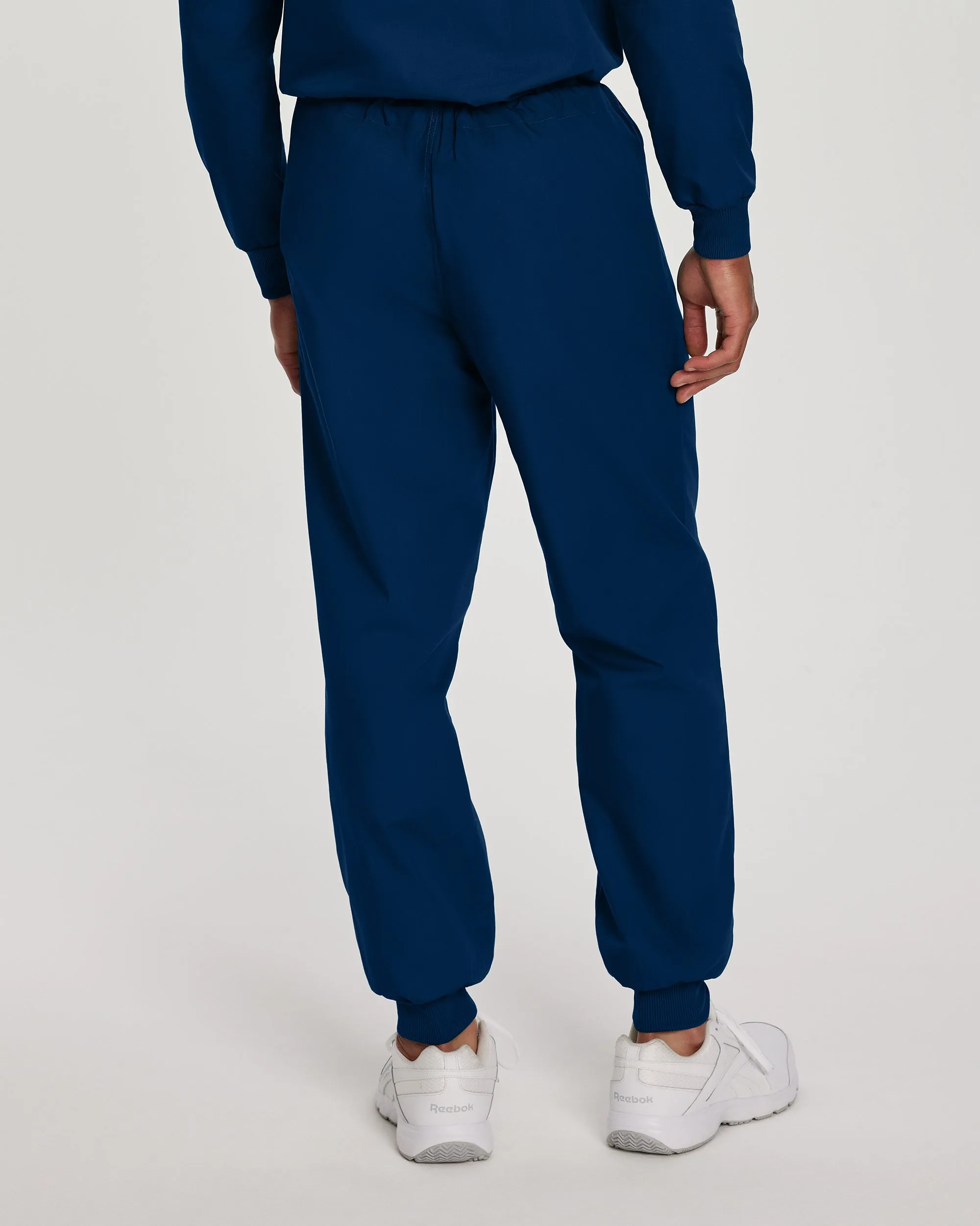 Scrub Zone LB404 Unisex Jogger Scrub Pants Navy