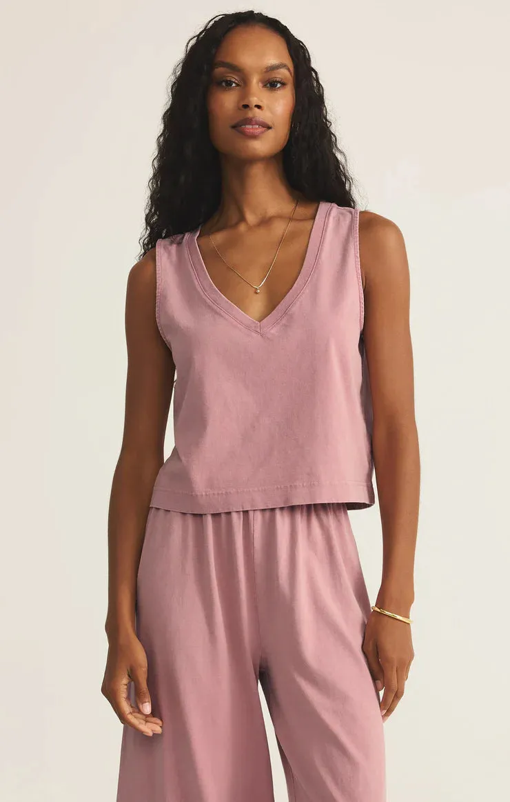 SLOANE V-NECK TANK