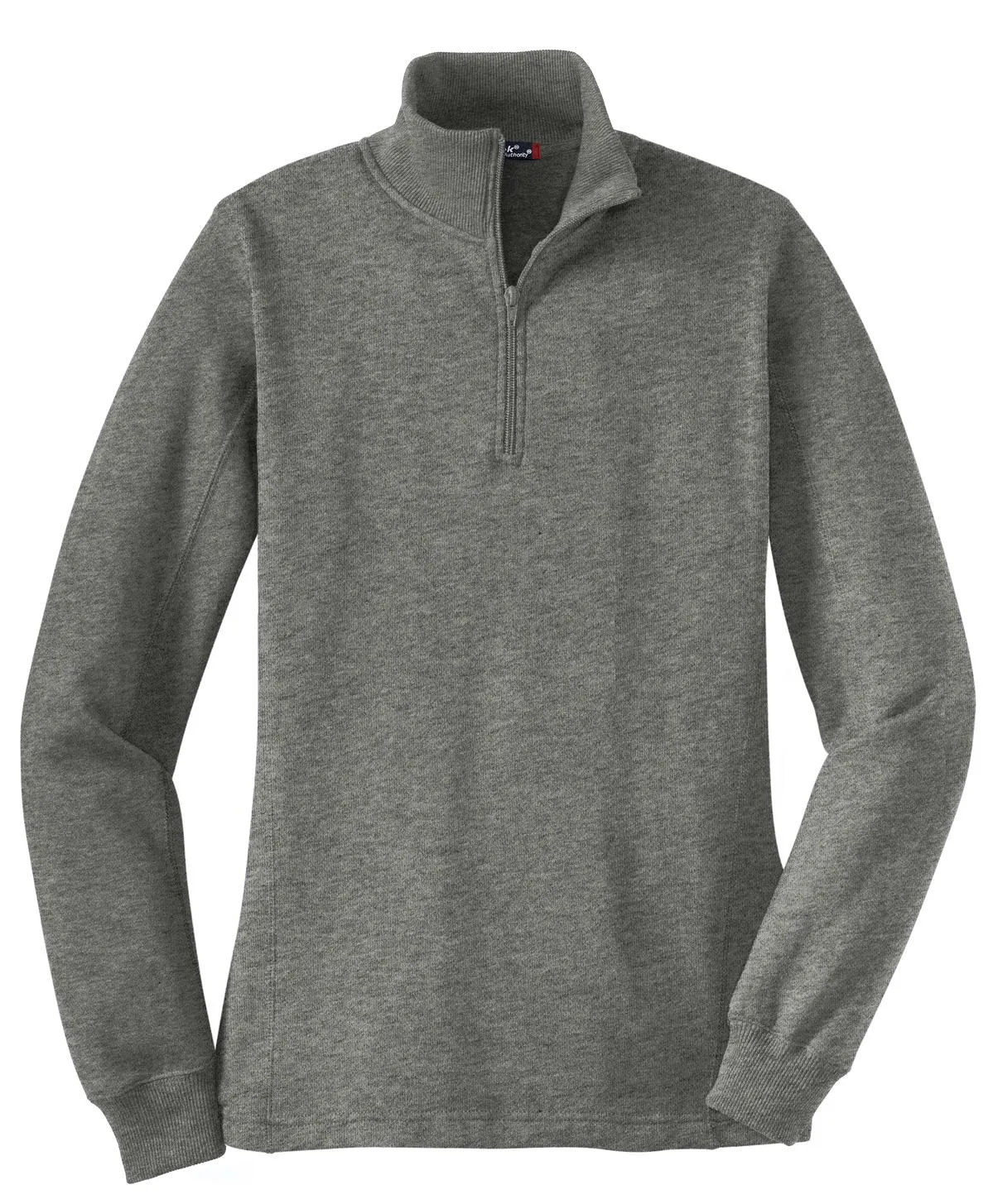 Sport-Tek Women's 1/4-Zip Sweatshirt. LST253 Vintage Heather