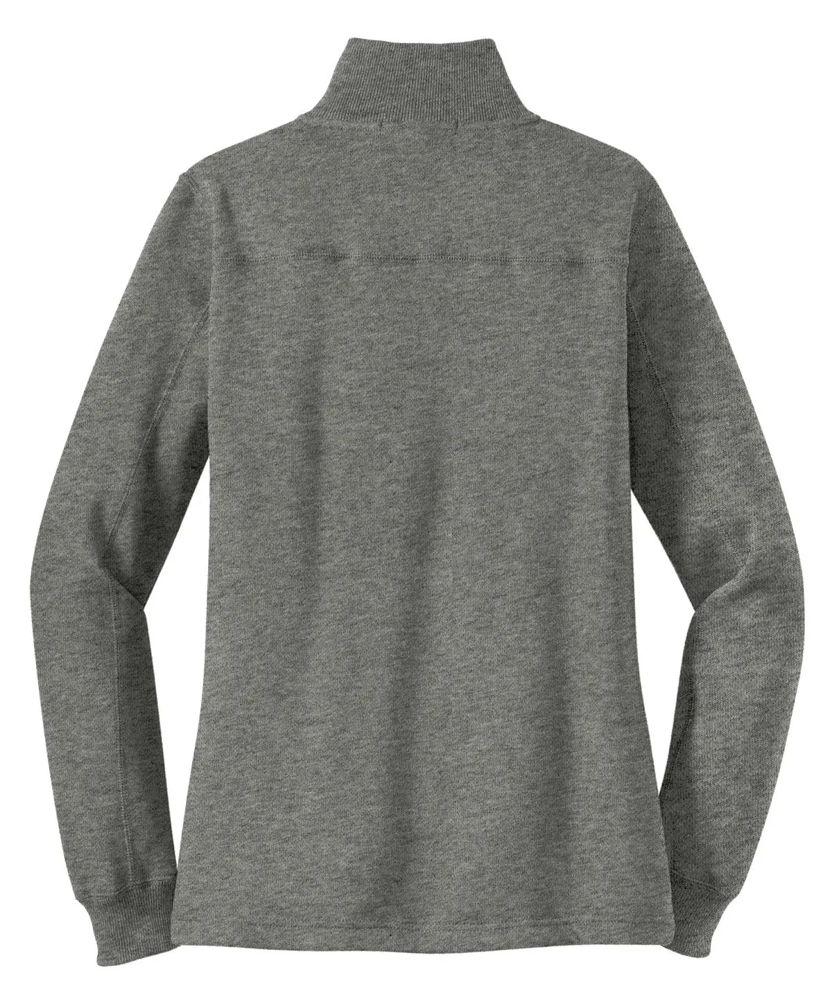 Sport-Tek Women's 1/4-Zip Sweatshirt. LST253 Vintage Heather