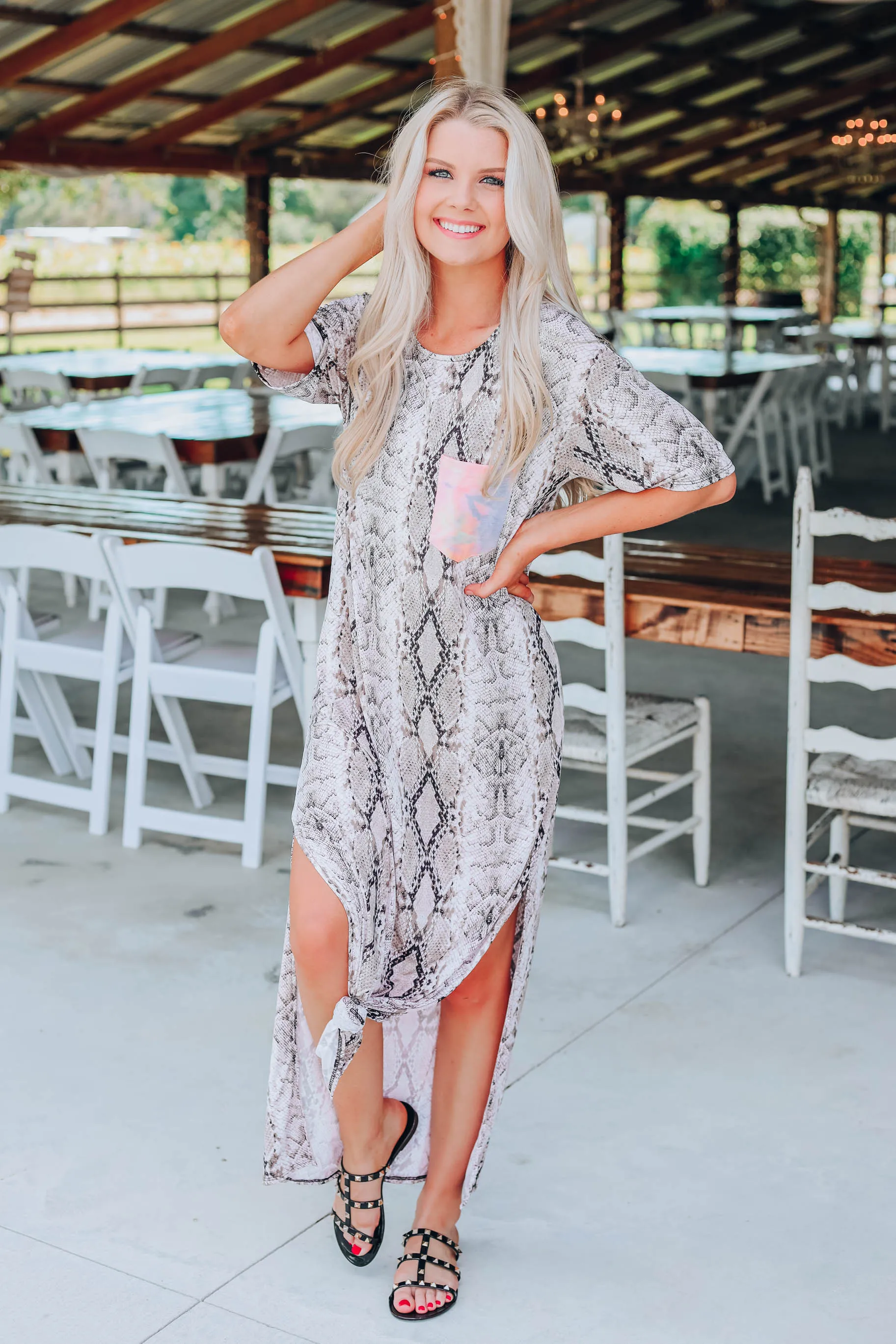 Sunshine In My Pocket Maxi Dress