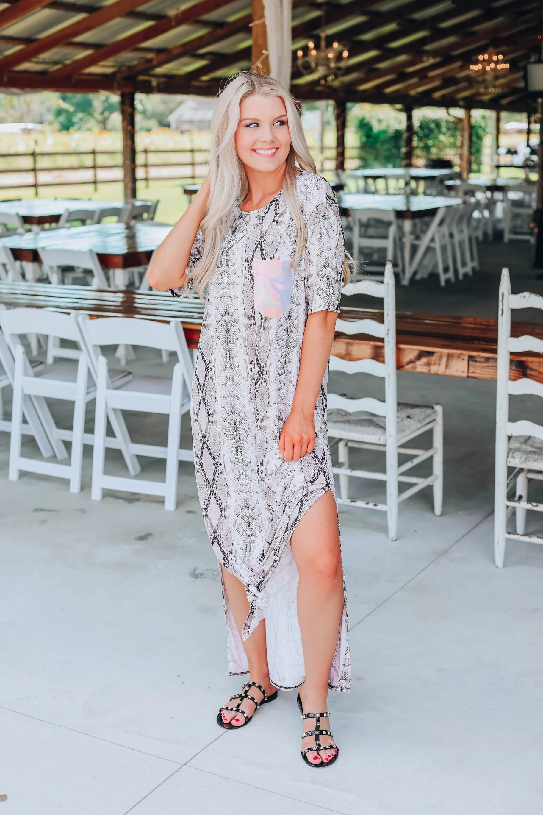 Sunshine In My Pocket Maxi Dress