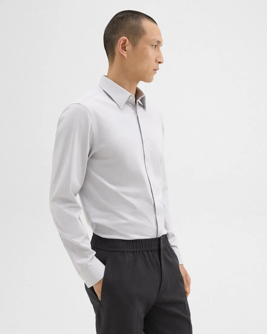 Theory Sylvian Structure Knit Shirt - Vapor