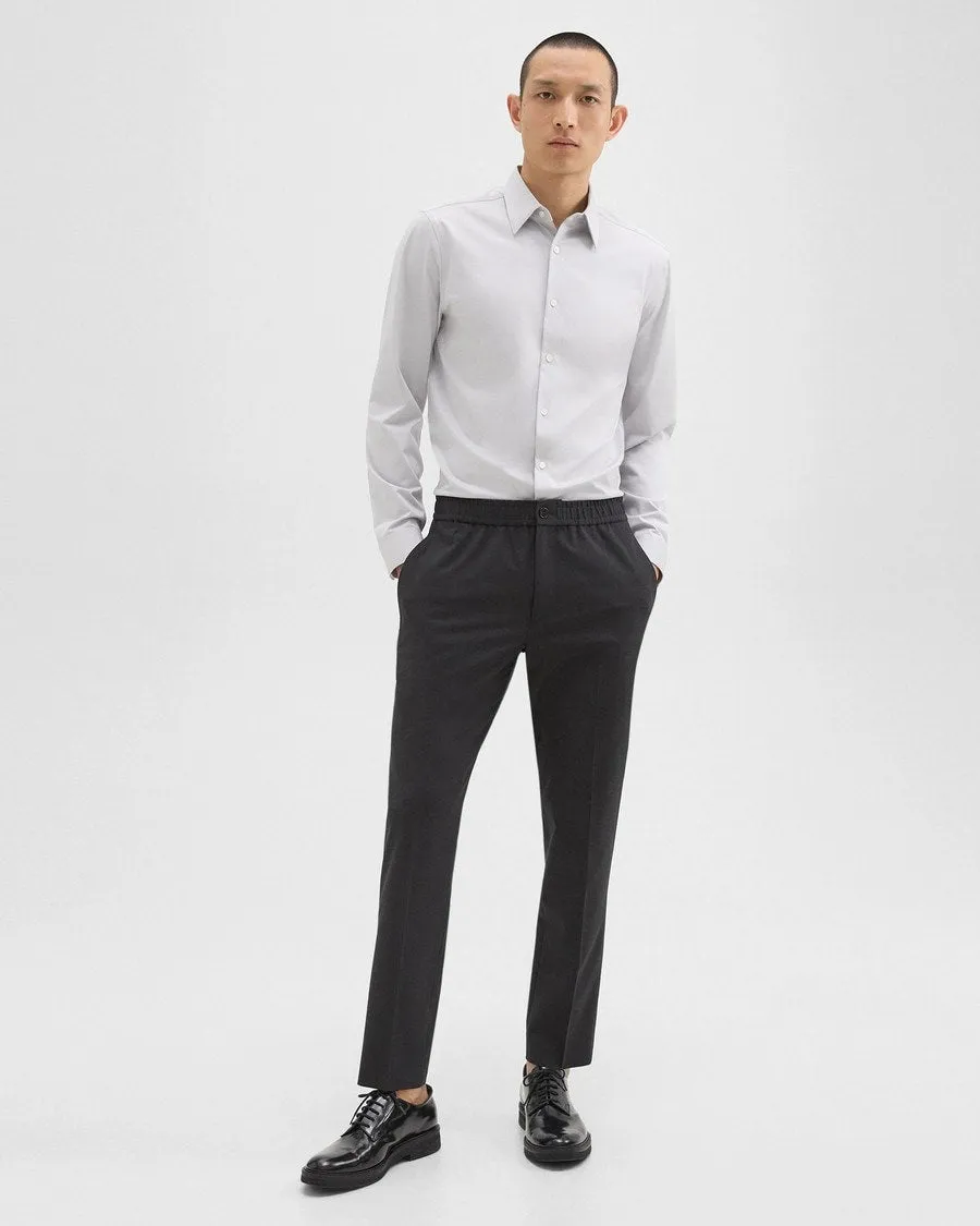 Theory Sylvian Structure Knit Shirt - Vapor