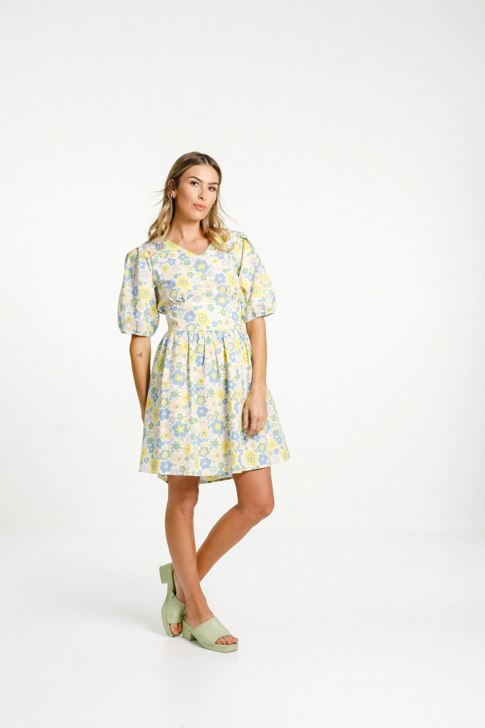 THING THING PIP DRESS - PARADISE PRINT