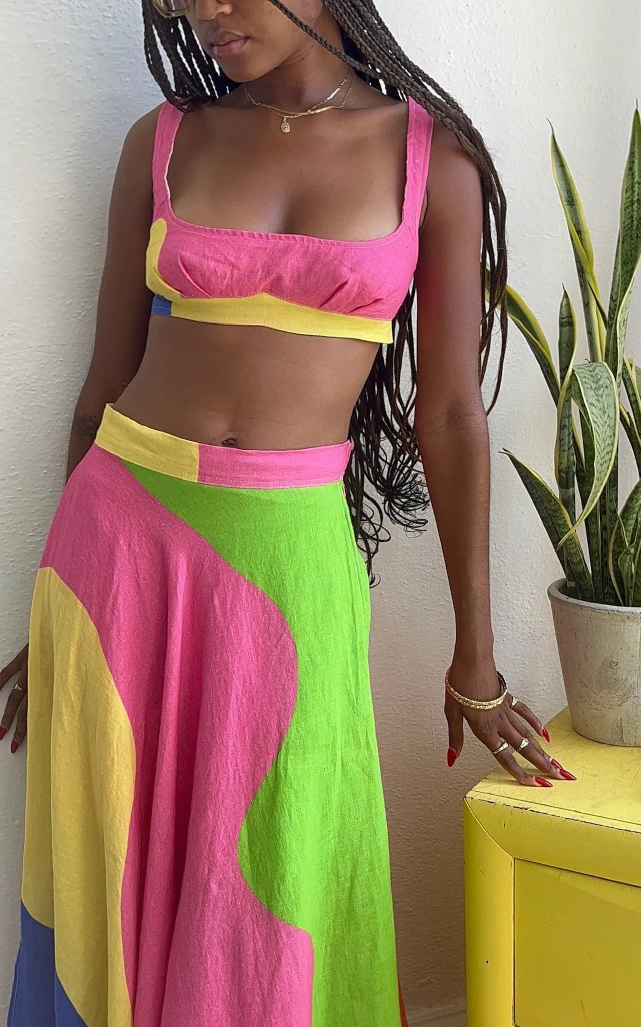 Toni Linen Bralette- Pre-Order