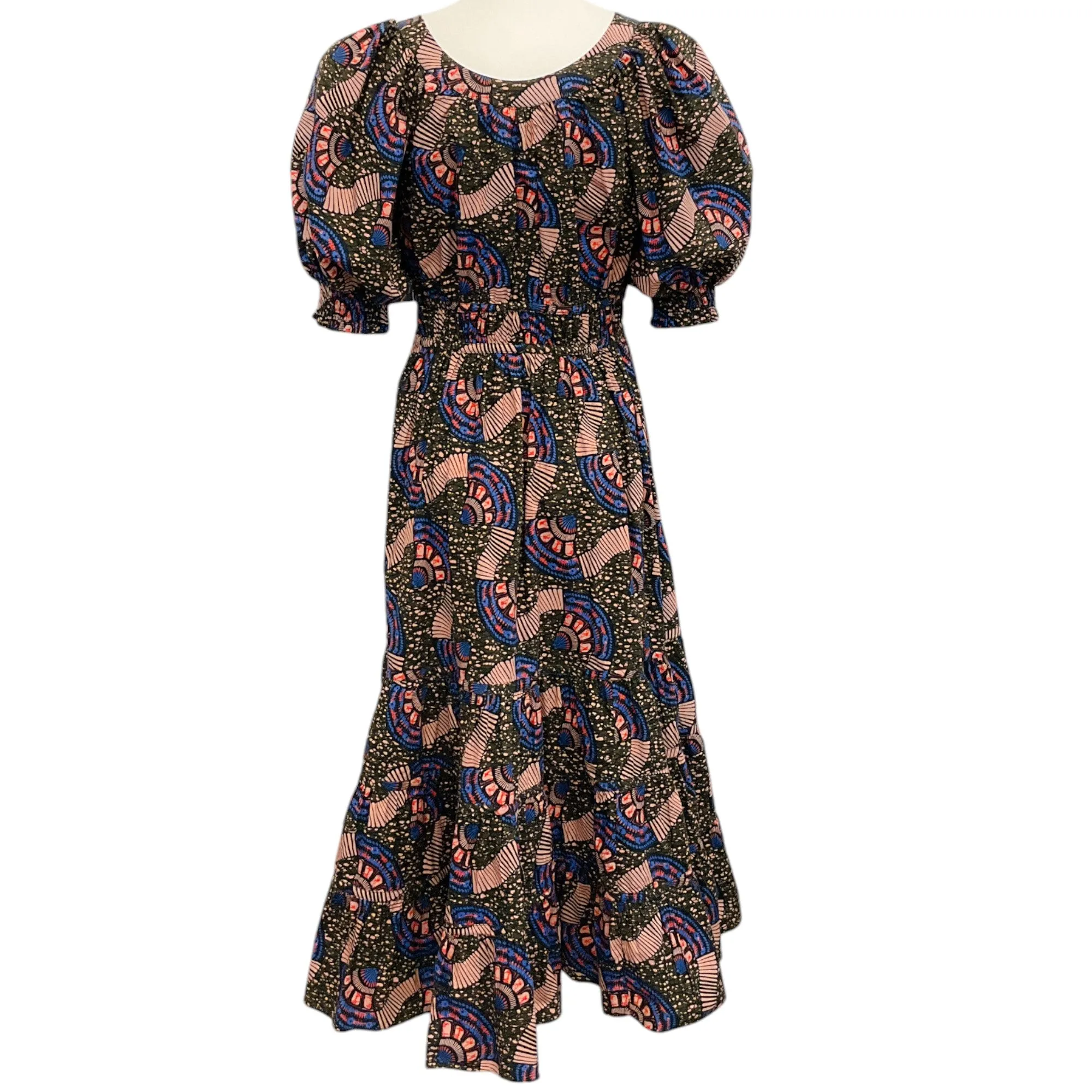 Ulla Johnson Green Multi Juniper Dress