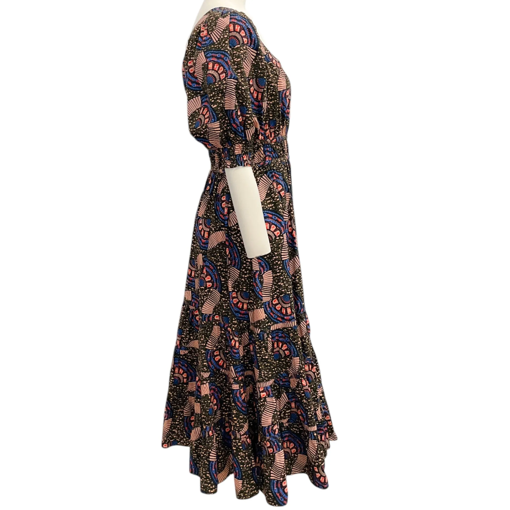 Ulla Johnson Green Multi Juniper Dress