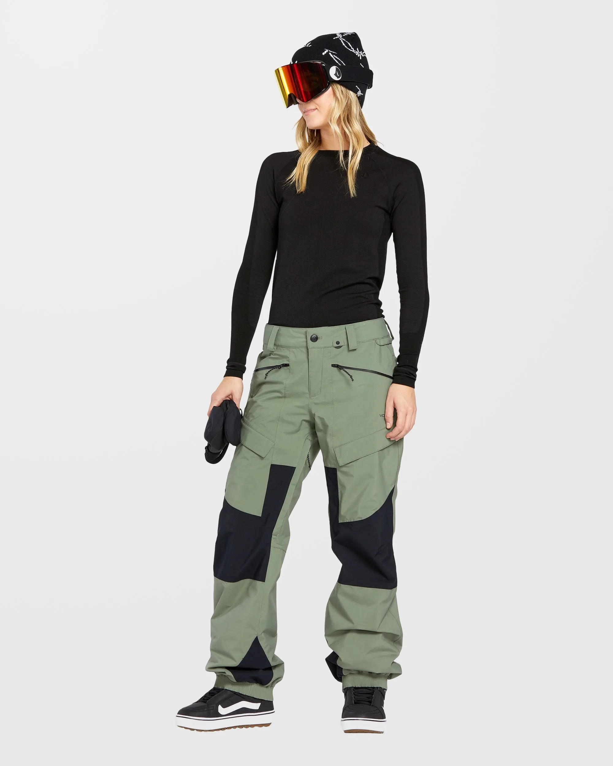 V.Co At Stretch Gore-Tex Trousers - Lichen Green