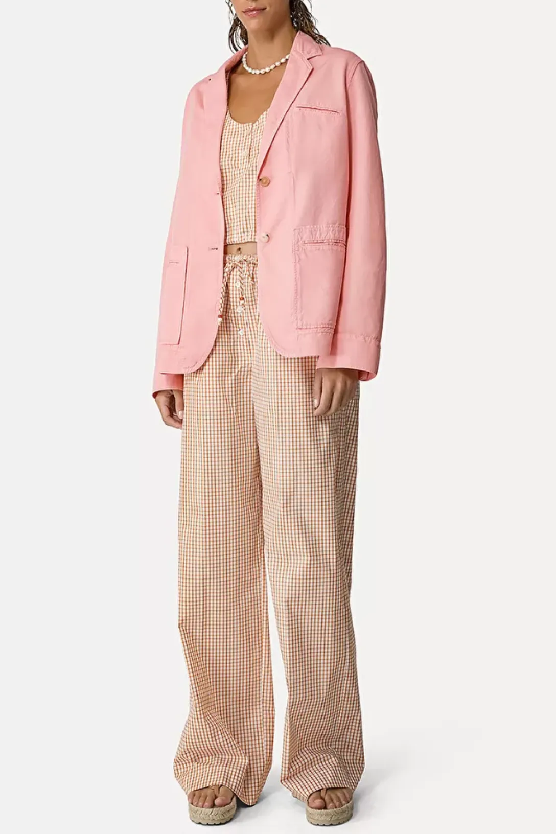 Workwear Jacket in Cotton Gabardine | Roseo